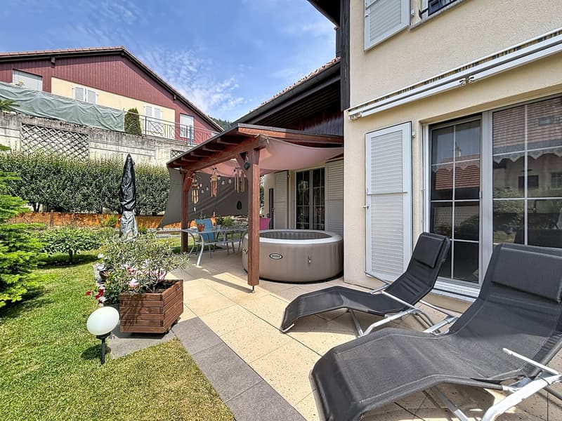 Maison - Villa Mitoyenne 4,5 pièces- Chézard-St-Martin (4)