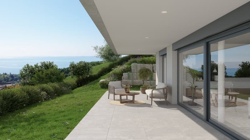 Rez-de-jardin avec vue somptueuse. (10)