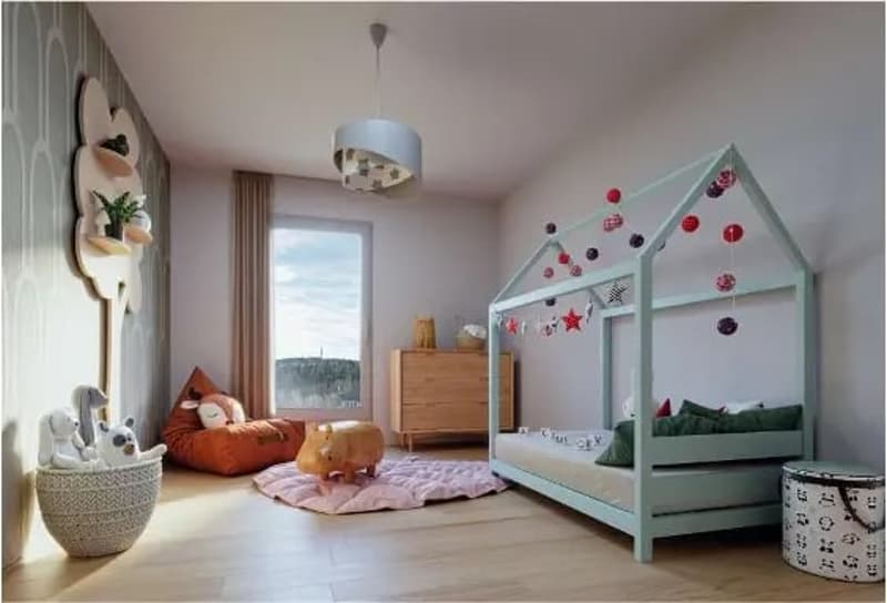 Appartement de 3,5 pièces au dernier étage. (2)