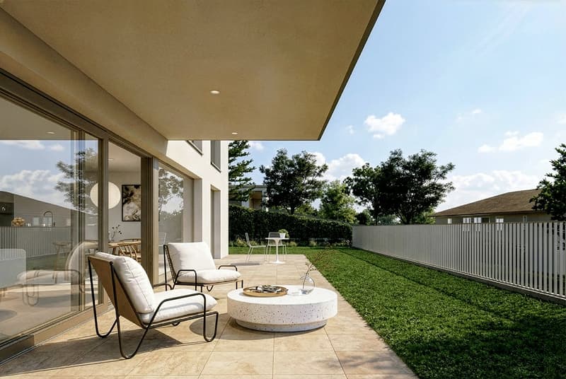 Appartement de 4,5 pièces en rez-jardin à Auvernier. (7)
