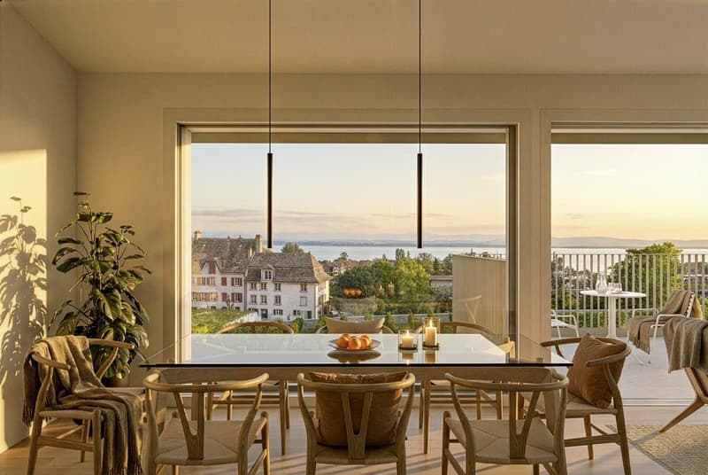 Appartement de 4,5 pièces en rez-jardin à Auvernier. (2)