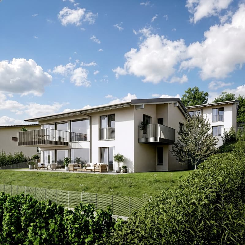 Appartement de 4,5 pièces en rez-jardin à Auvernier. (1)