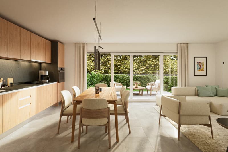Duplex de 5,5 pièces neuf ! (5)