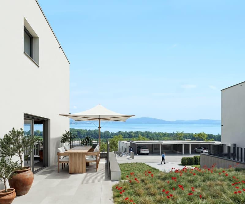 Villa mitoyenne contemporaine de 6,5 pièces. (2)