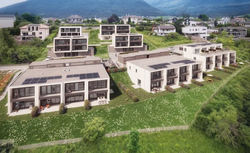 Villa mitoyenne contemporaine de 6,5 pièces. (5)