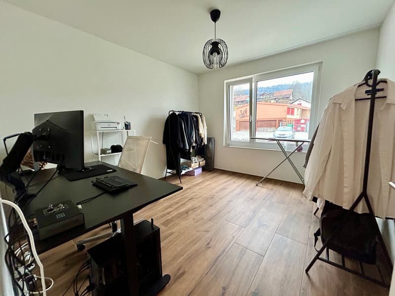 Moderne 3.5-Zimmer-Wohnung im Erdgeschoss in Rickenbach – Neubau mit Balkon und Lift (7)
