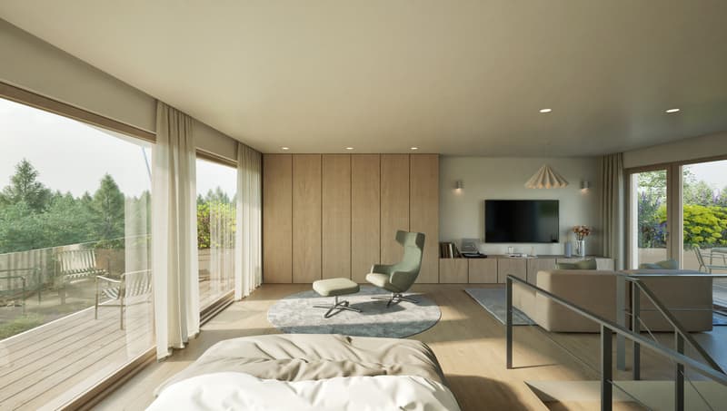 Projet résidentiel de six villas à Versoix (5)