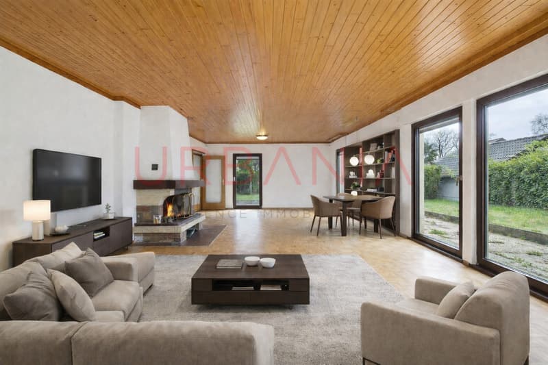 Magnifique maison individuelle à Genthod avec jardin et deux box (1)