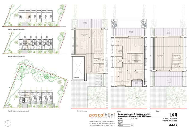Projet résidentiel de six villas avec jardins privatifs (8)