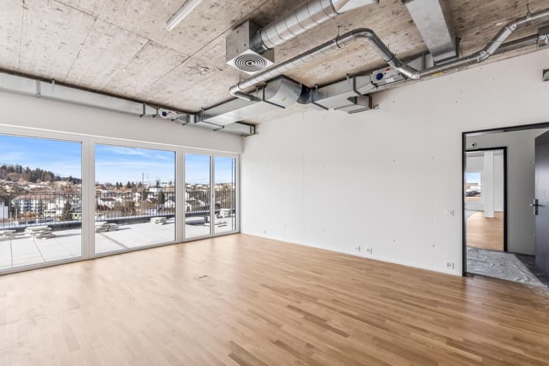 Espace de bureau attractif avec terrasse sur le toit privée (4)