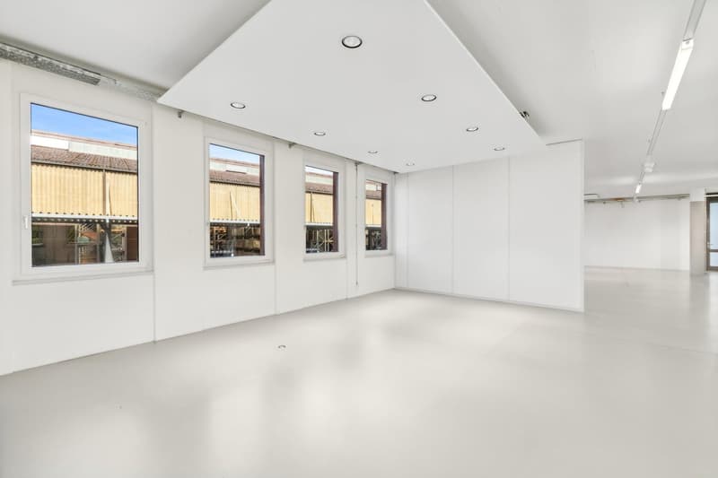 Espaces de bureau lumineux avec grand espace ouvert (2)