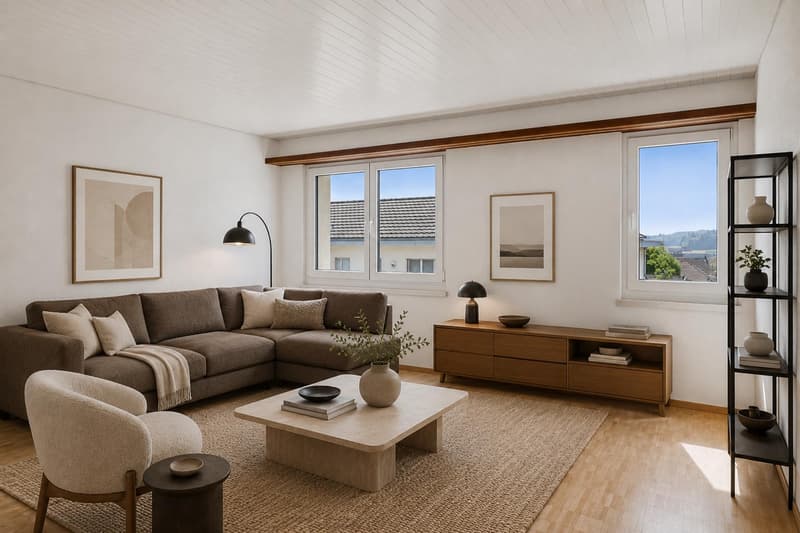 Renovierte 3.5-Maisonette im Idyllischen Niederwil (3)