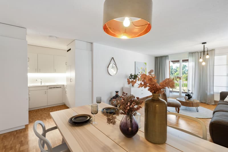 Grosszügige 3.5-Zimmer-Gartenwohnung mit Sicht auf die Aare (3)
