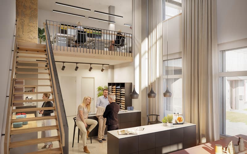 Lichtdurchflutete Showroom- & Bürofläche über zwei Etagen im CHAMA Lorenzpark (4)