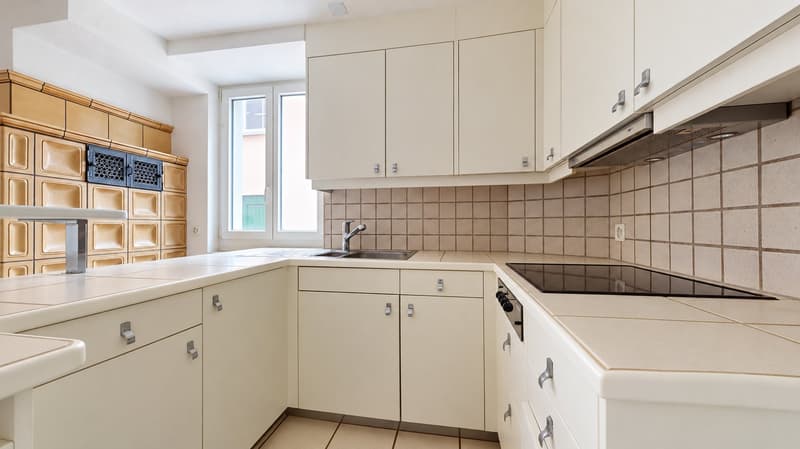 Charmanter 4.5-Zimmer-Hausteil mit Terrasse, Garten und Kachelofen in Rekingen (3)
