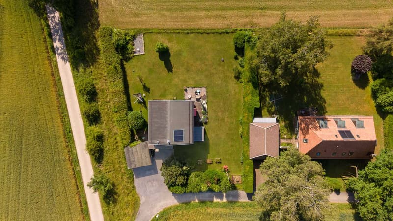Belle maison avec vue lac et Mont-Blanc 4 chambres - Grand jardin (4)