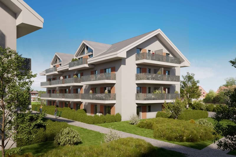 Attique de 3,5 pièces avec balcon (4)