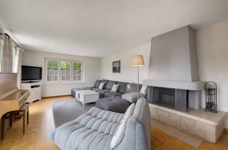 Maison individuelle de 7.5 pièces Beau jardin avec piscine (3)