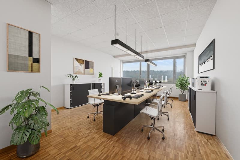Attraktive Büroräume 20-670m² mit Aussicht zu vermieten (1)