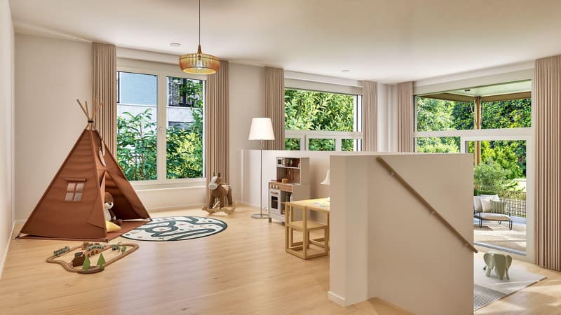 Livingstone CHAMA: einzigartige Garten-Galeriewohnung mit 3.50 m Raumhöhe (4)