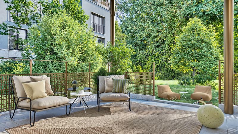 Livingstone CHAMA: einzigartige Garten-Galeriewohnung mit 3.50 m Raumhöhe (1)