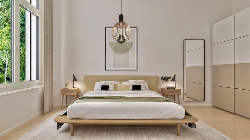 Livingstone CHAMA: einzigartige Garten-Galeriewohnung mit 3.50 m Raumhöhe (9)