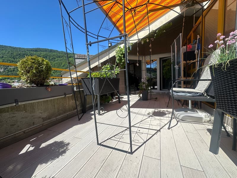 Heimelige 4.5-Zimmer-Dachwohnung mit Terrasse (2)
