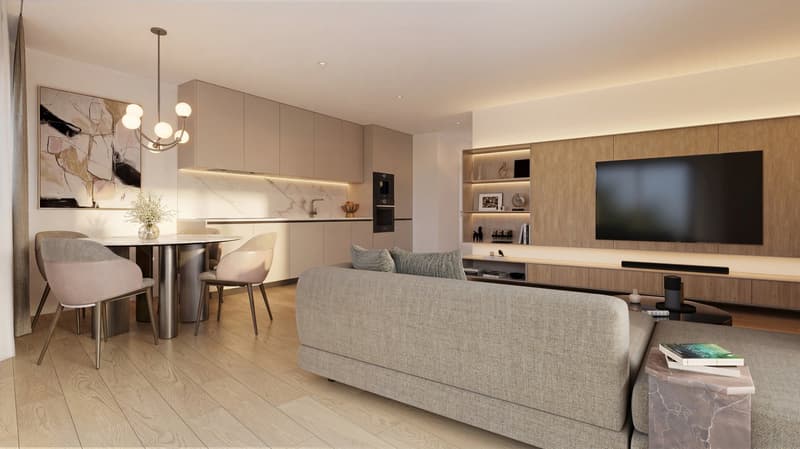 Splendide appartement neuf de 3,5 pièces à Saxon ! (2)