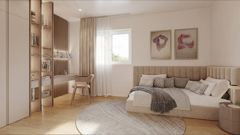 Splendide appartement neuf de 3,5 pièces avec grand balcon à Vouvry ! (2)