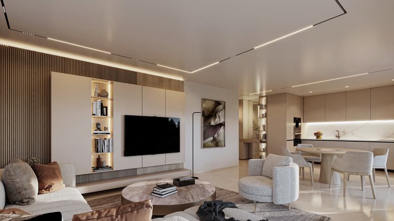 Splendide appartement neuf de 3,5 pièces avec grand balcon à Vouvry ! (4)