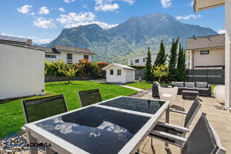 Spacieuse villa individuelle de 269 m² avec 2 logements, sur une parcelle de 1'009 m² au Bouveret ! (9)