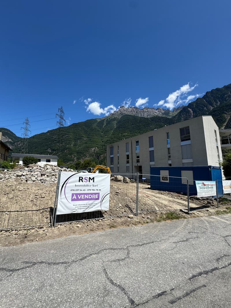Splendide appartement neuf de 3,5 pièces avec grand balcon à Evionnaz ! (10)