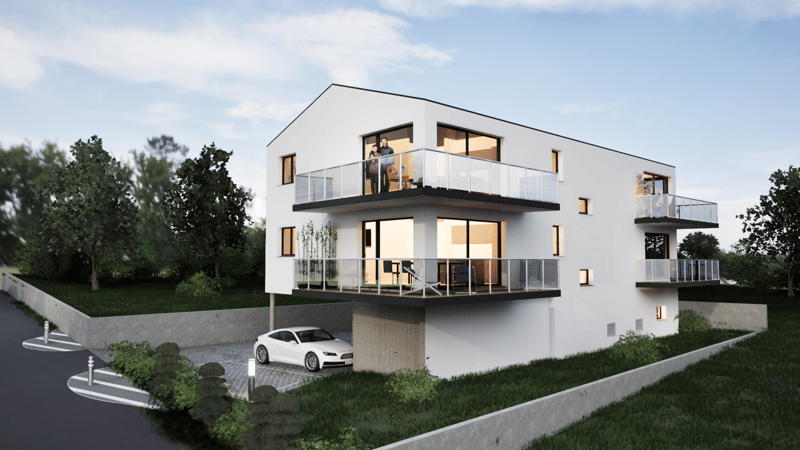 Splendide appartement neuf de 3,5 pièces avec grand balcon à Evionnaz ! (2)