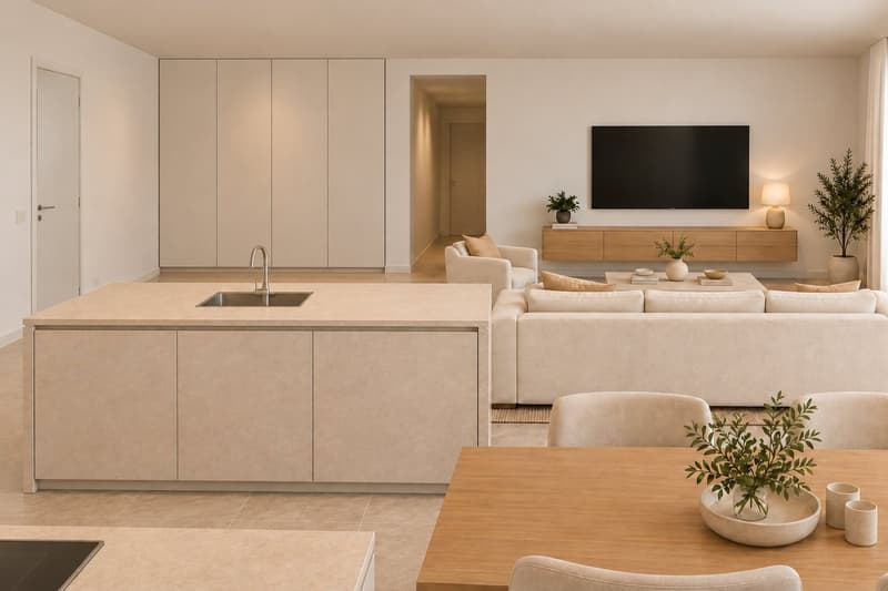 Superbe appartement neuf de 3,5 pièces avec grand balcon à Evionnaz ! (3)