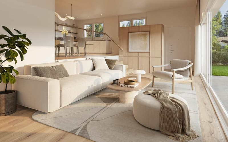 NEUBAUPROJEKT «CASA DUO»: ZEITLOSE ARCHITEKTUR TRIFFT WOHNKOMFORT (2)