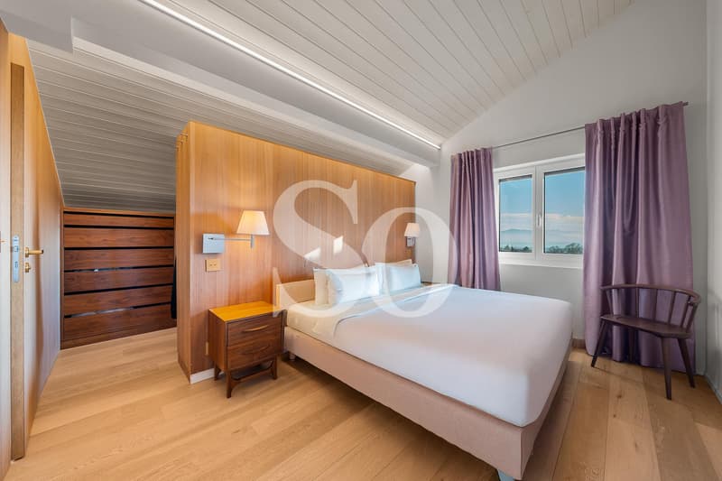 Exclusivité: Villa Rénovée avec Piscine, Vue Lac et Mont-Blanc (7)
