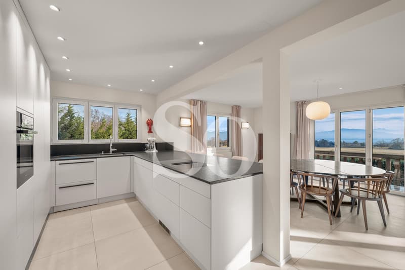 Exclusivité: Villa Rénovée avec Piscine, Vue Lac et Mont-Blanc (5)