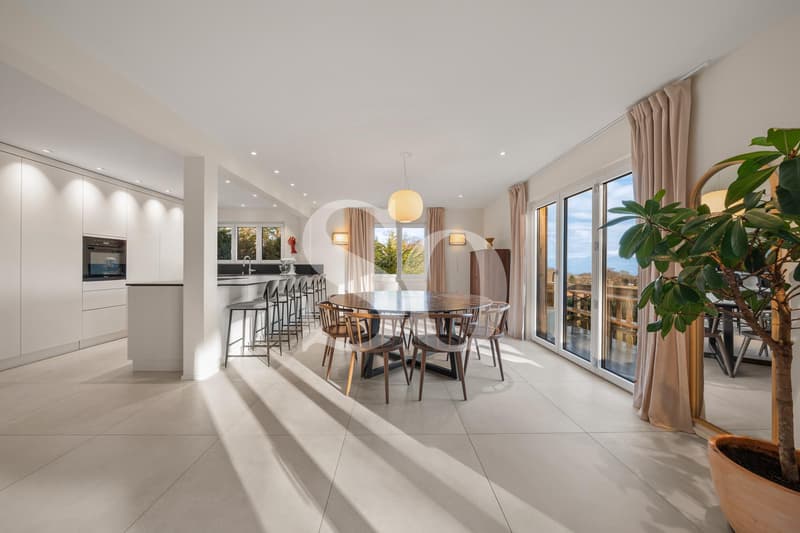 Exclusivité: Villa Rénovée avec Piscine, Vue Lac et Mont-Blanc (4)