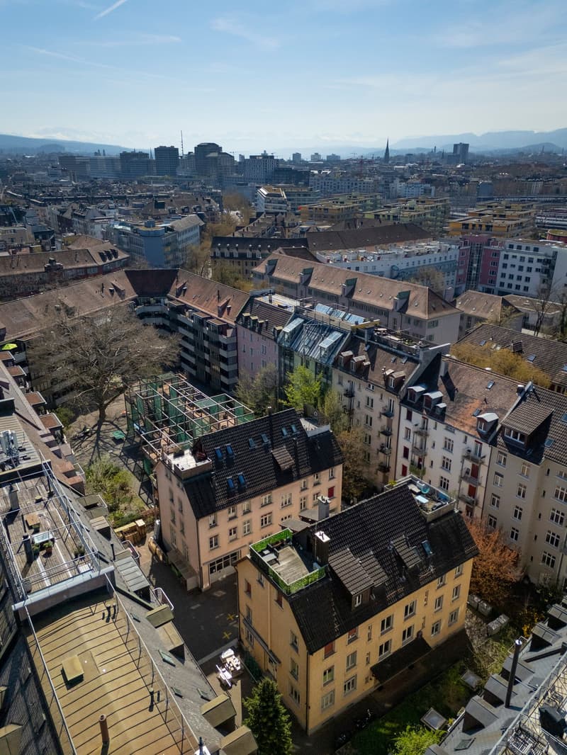 Zürich Kreis 5: Werkstatt/Büro/Ausstellung/Lager mit Parkplätzen (4)