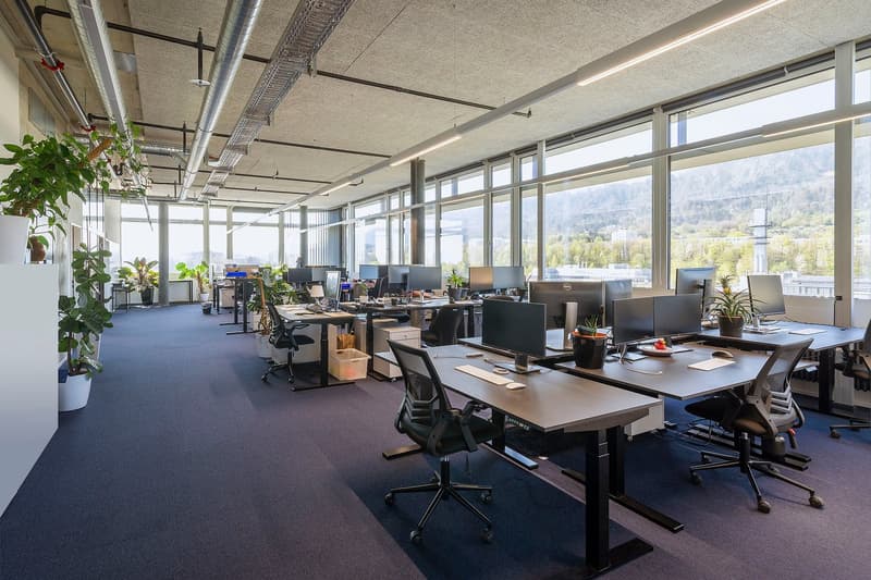 Gekühlte Bürofläche im Geschäftshaus Tic Tric Trac (6)