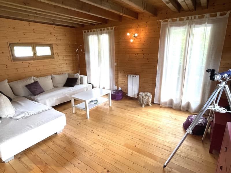 Vivez l'authenticité  dans ce beau chalet !