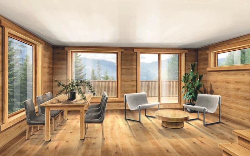 Chalet d'exception avec vue imprenable et ensoleillement optimal (7)