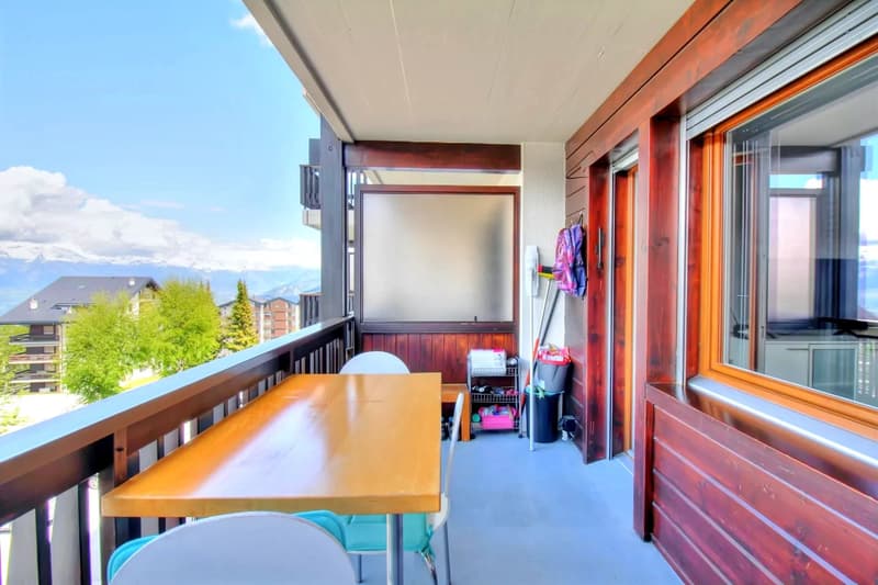 Studio avec balcon et vue dégagée à Haute-Nendaz (8)