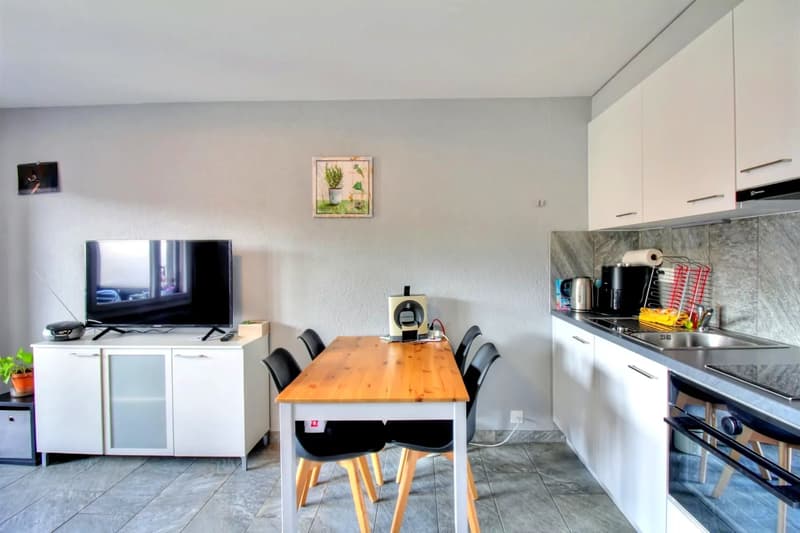 Studio avec balcon et vue dégagée à Haute-Nendaz (3)