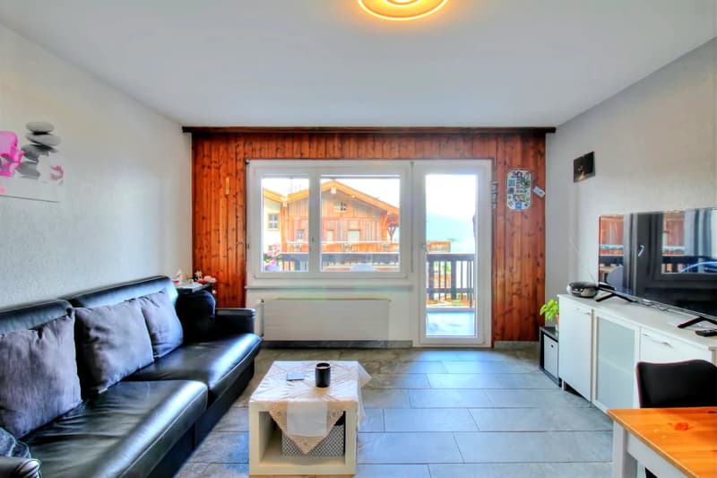 Studio avec balcon et vue dégagée à Haute-Nendaz (4)