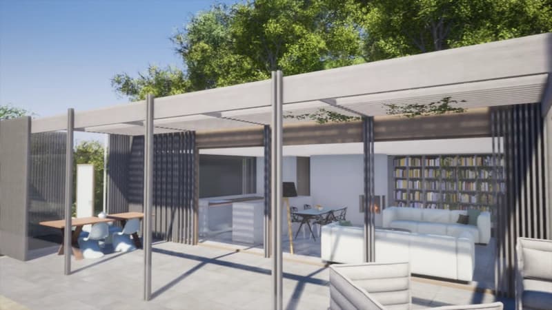 Terrain au Posses-sur-Bex avec possibilité de construire 3 villas (7)