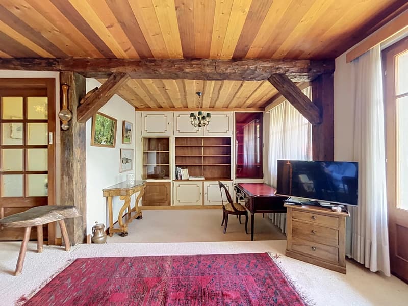 Chalet de charme à Arveyes - Bien rare avec potentiel (5)