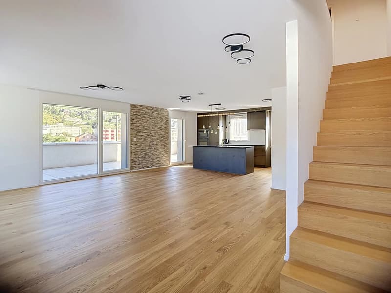 Sierre | Magnifique attique récent en duplex de 4,5 pièces (11)