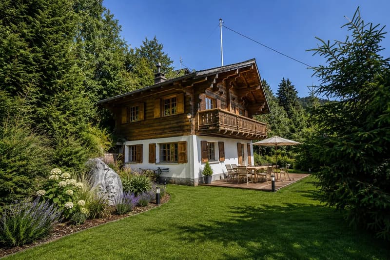 Val-d'Illiez | Charmant chalet avec vue dégagée sur les Dents-du-Midi (7)