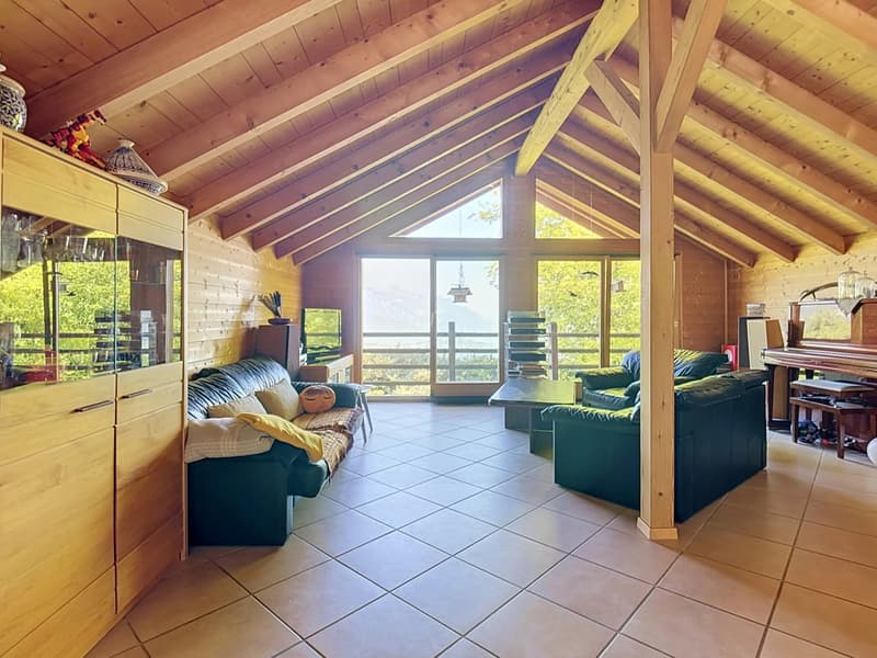 LES GIETTES | Villa individuelle d'exception avec vue imprenable et biotope naturel (5)
